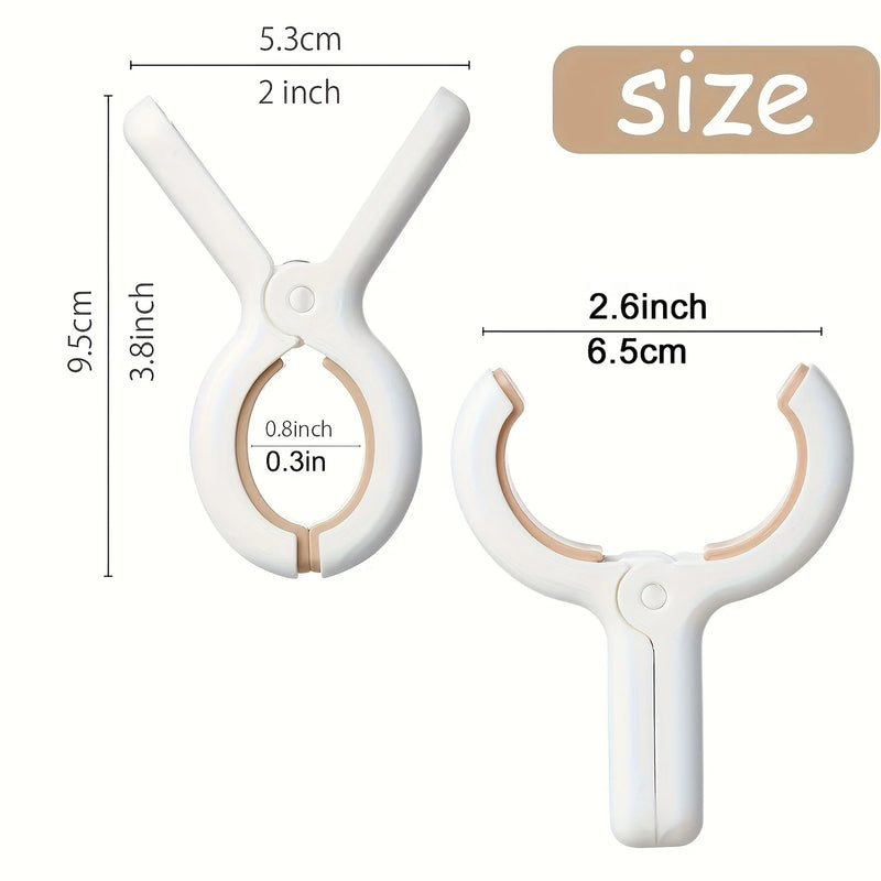 2/4/8pcs Beach Towel Clips, Sturdy Plastic Clothespins for Drying Quilts,Wind-Resistant Clothespins,Home Essentials,Clothes Pins