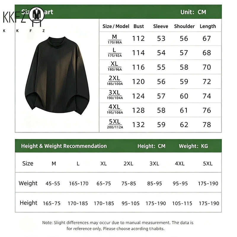 Mens Daily Wear Notched Mock Neck Long Sleeve Tee Solid Plain Fabric Loose Silhouette For Weekend Casual Gathering