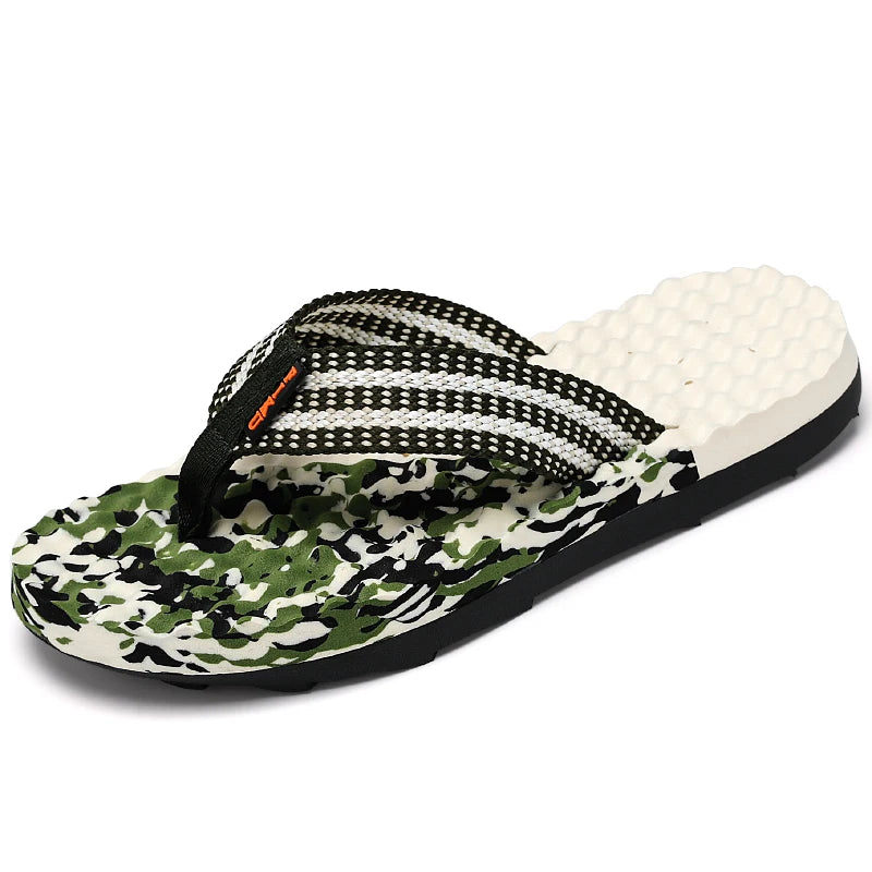 Summer Men Women Flip Flops Massage Slippers Big Size 46 47 Soft Comfortable Slippers Unisex Lightweight