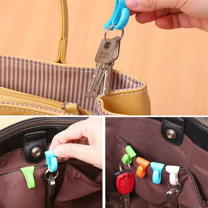 2/4pcs Key clip bag key hook,anti-lost key hook place inside the bag. key hook,wallet key clip suitable for wallets, handbags