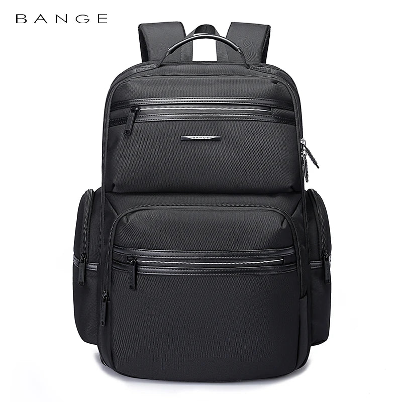 BANGE Anti Theft Laptop Backpack 15.6" Anti-wrinkle Waterproof USB Recharging Oxford Backpack Men Fashion Travel Bag Backpacks