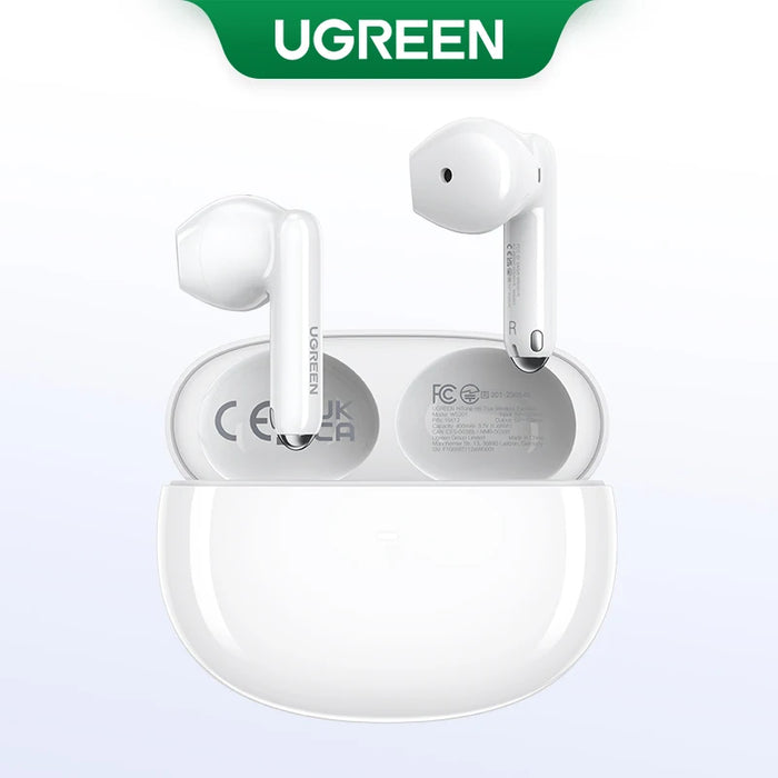 UGREEN HiTune H5 TWS Earphones Wireless Headphones TWS Earbuds Double Mic Call Noise Reduction In-Ear Handfree Earbuds White CHINA