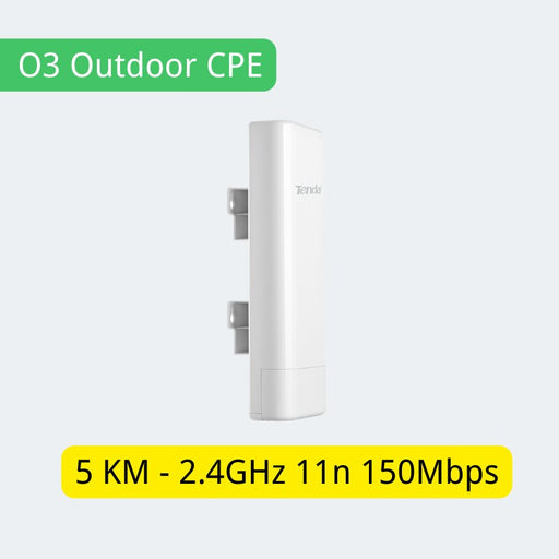 Tenda Outdoor CPE 5KM 500M 2.4Ghz 300mbps Wireless AP Bridge Access Point WIFI Long Range extender WIFI Antenna Repeater AP China 150Mbps (5KM) EU plug