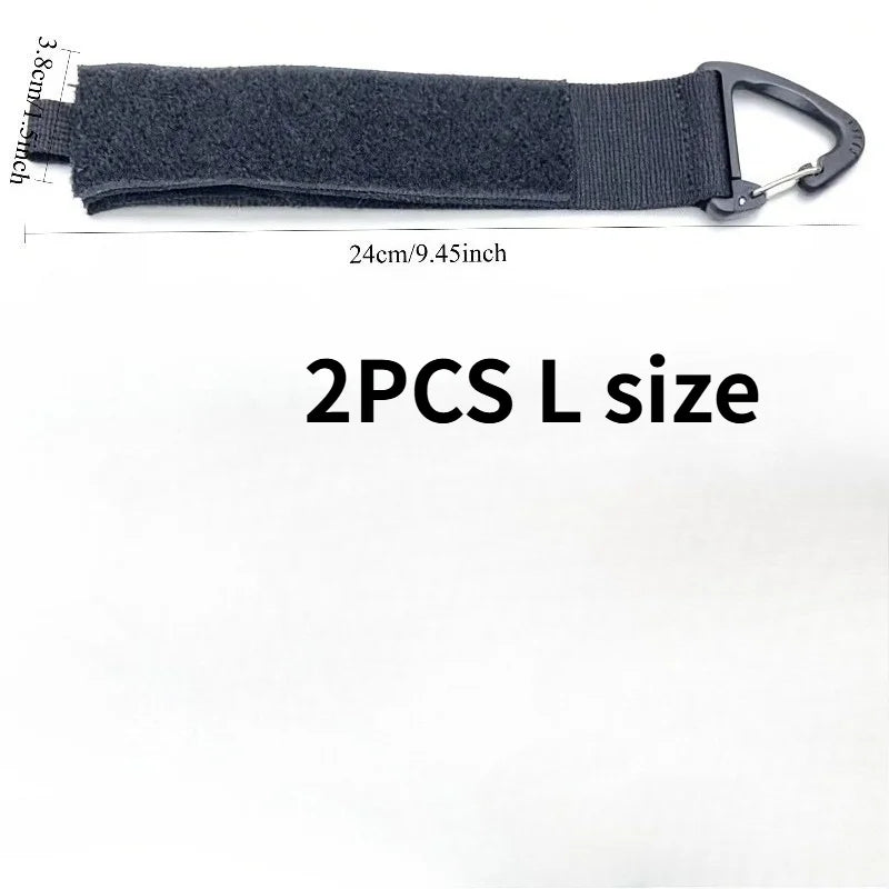 2PCS Heavy-Duty Nylon Garage Storage Hanging Hooks,Wall-Mounted Organizer for Hoses Ropes & Outdoor Gear with Triangle Clasp.