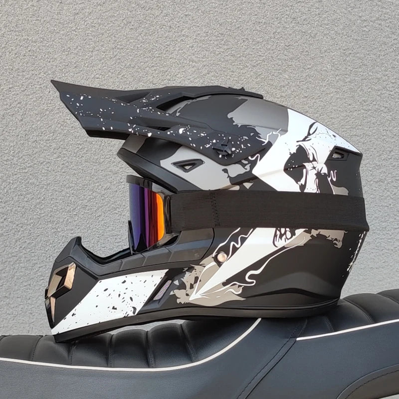 ORZ-906 Off road Racing Motorcycle Helmet Bicycle Descent AM DH Cross Off road Helmet Capacite De Moto Casco