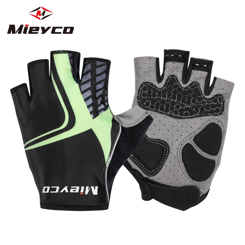 Fingerless Cycling Gloves for Men Women MTB Road Bike Gym Motorcycle Camping Breathable Padded Riding Sports Gloves