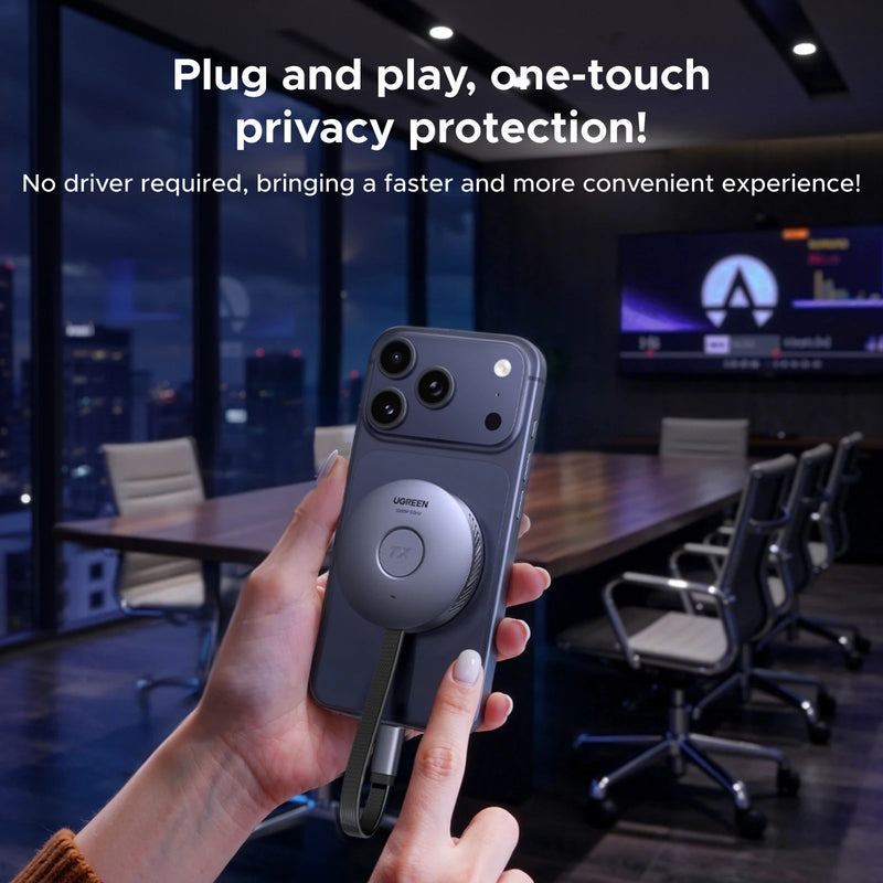 UGREEN 50M Wireless Transmitter & Receiver HDMI Transmission for Point-to-Point Connection Between Phones and Computers to TV