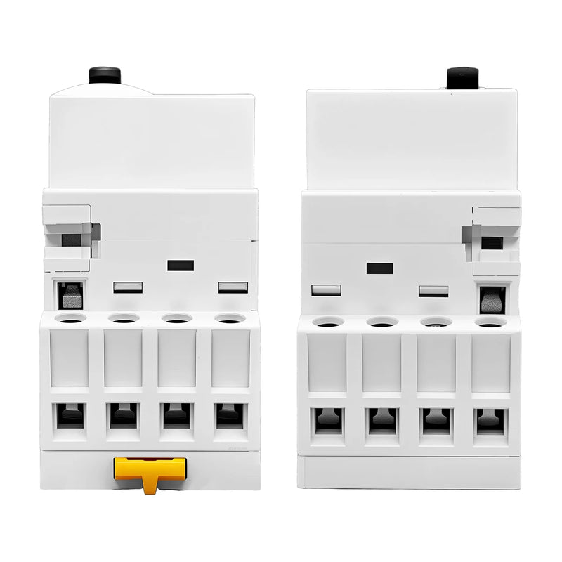 TOMZN TOCT1 4P 25A 220V/230V 50/60Hz Din Rail Household AC Modular Contactor With Manual Control Switch 4NO or 2NO 2NC or 4NC