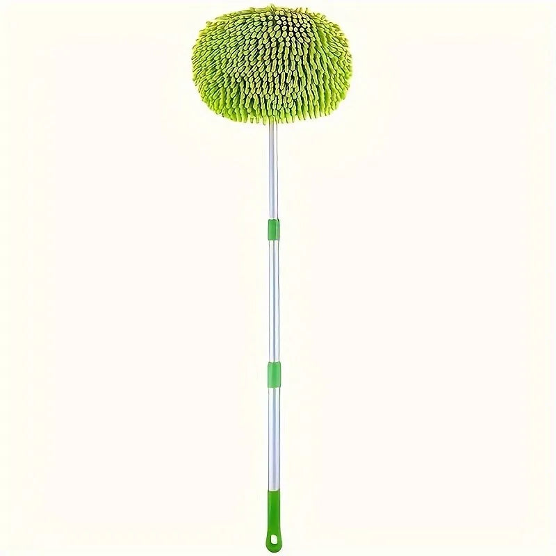 1PC Upgrade Three Section, Telescopic Car Washing Mop, Super Absorbent, Car Detailing Cleaning Mop, Window Wash Tool