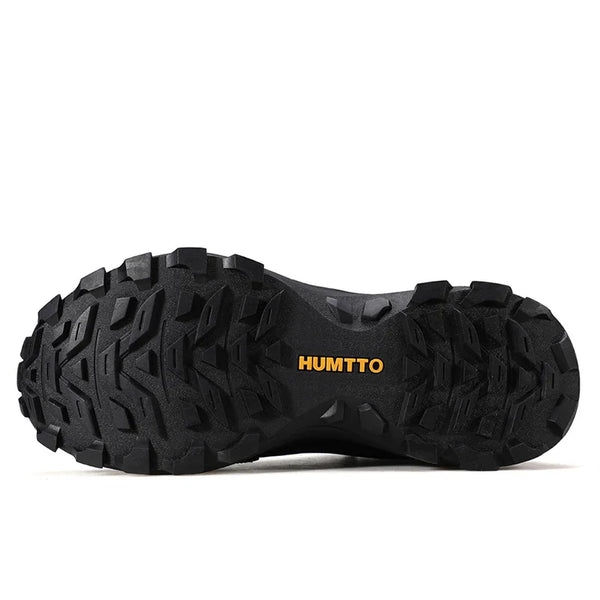 HUMTTO Winter Breathable Trekking Shoes Men Outdoor Rubber Sneakers Men's Wear-resistant Non-slip Off-road Sports Hiking Boots