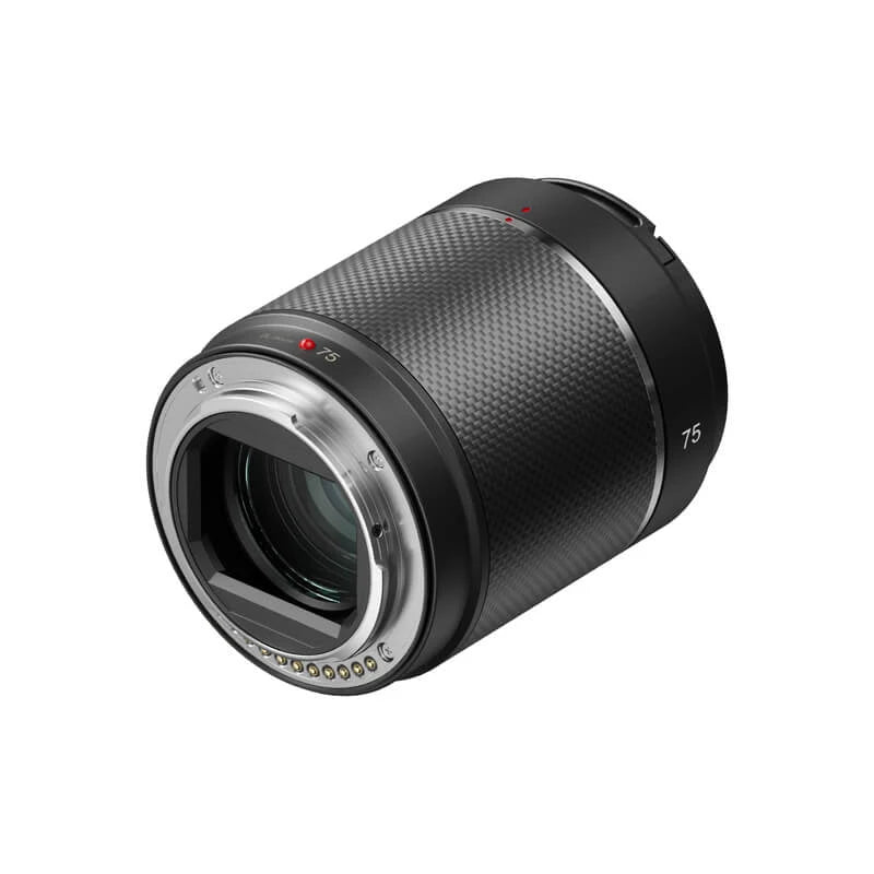 DJI DL 75 mm F1.8 Lens The DJI DL 75 mm F1.8 full-frame medium telephoto lens is designed for 8K cinematography