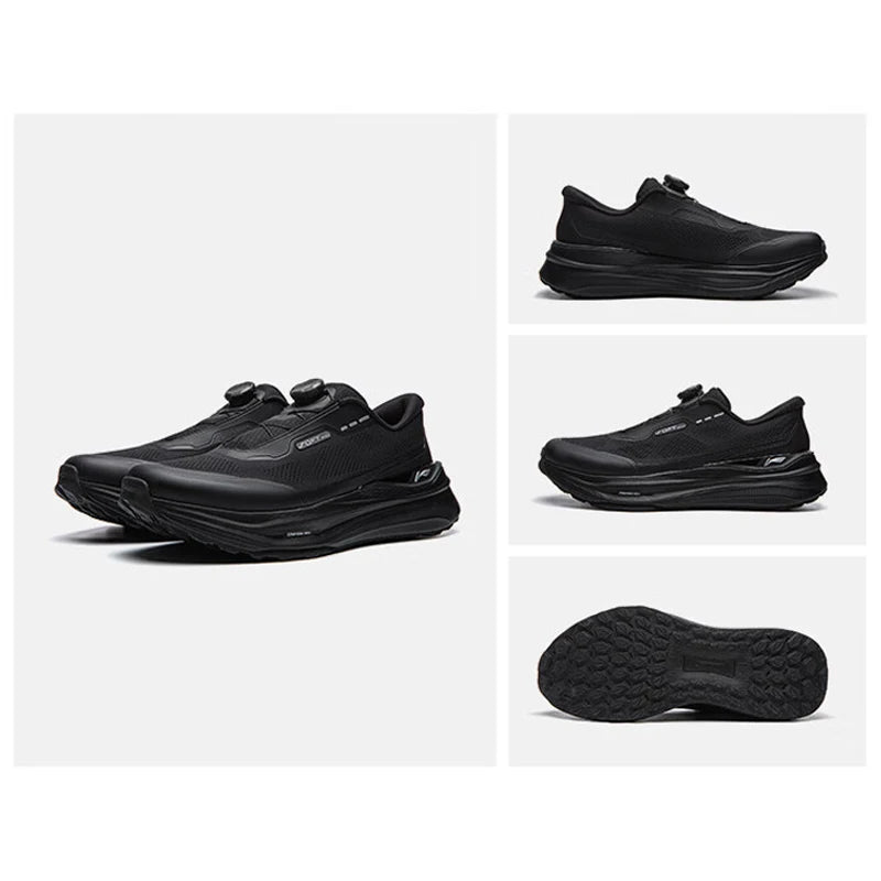 ស្បែកជើង Li-Ning Unisex SOFT GO MAX 3 របៀបរស់នៅ COMFOAM MAX មានខ្យល់ចេញចូលបានល្អ ទ្រទ្រង់បានល្អ ស្បែកជើងដើរលេងធម្មតា LiNing AGLW023