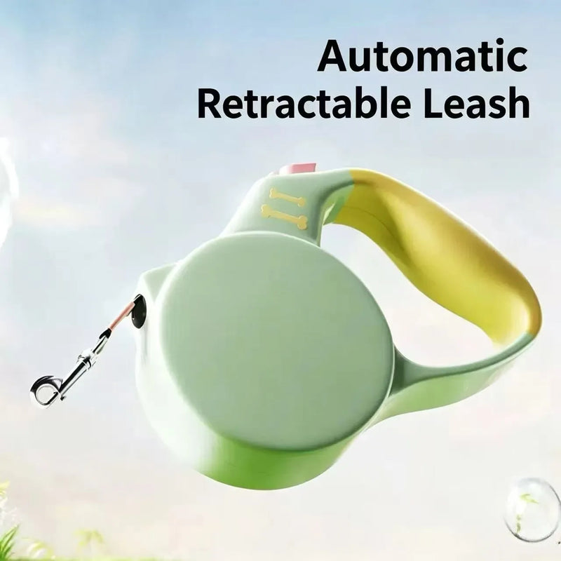 Automatic Retractable Dog Leash for Small to Medium Dogs And Cats Teddy Bear Chest Back Harness Dog Walking Rope