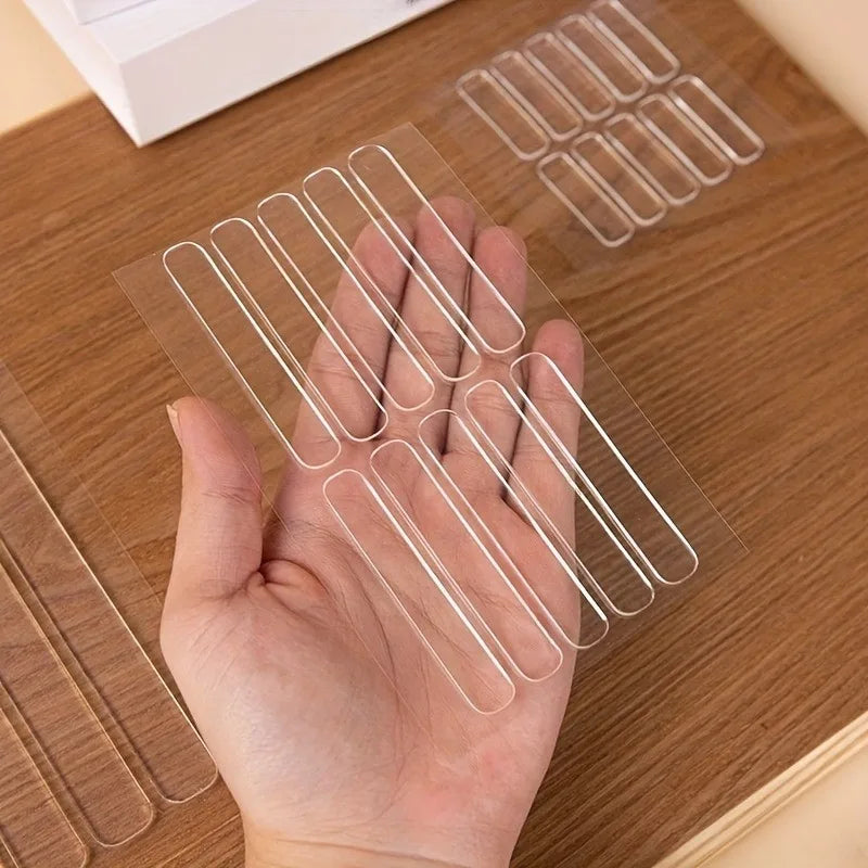 20pcs Household Door Handle Cushion,Transparent Cushion for Anti-collision and Noise Reduction Protection,Table Corner Protector