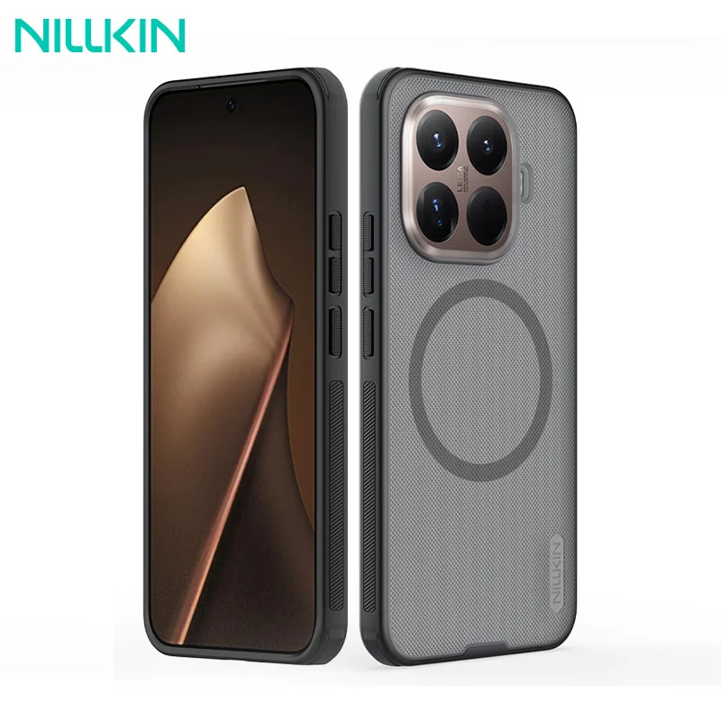 NILLKIN For Xiaomi 15T Pro Magsafe Case Super Frosted Shield Pro PC Hard Magnetic Wireless Charging Back Cover for Mi 15T Case
