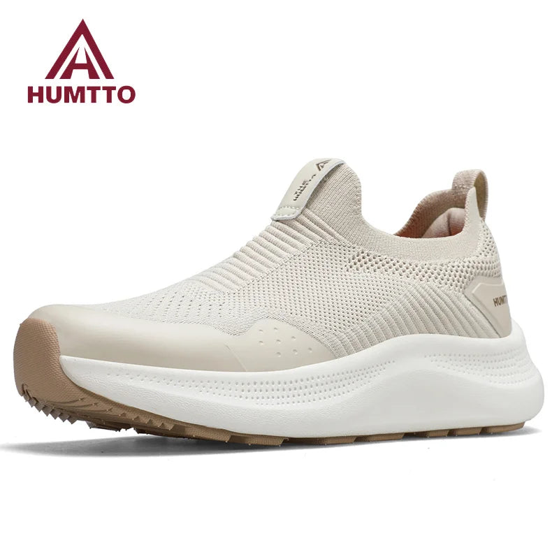HUMTTO Breathable Running Shoes Slip-on Sneaker for Woman Low-top Walking Casual Women's Sports Shoes Summer Leisure Sneakers