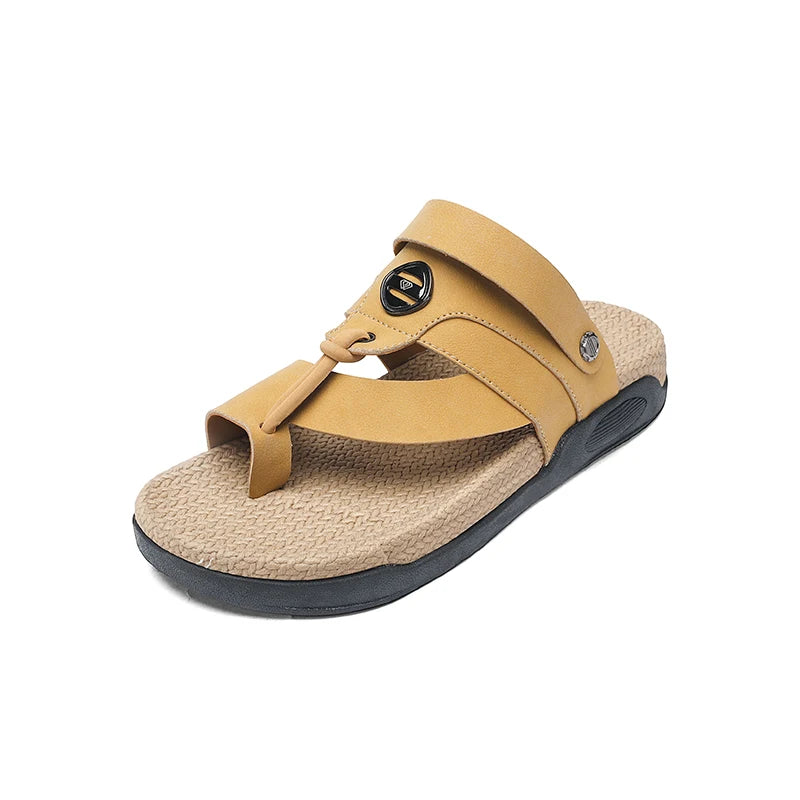 Men's slides Flip-flops Sandals summer new anti-slip outdoor comfort soft-sole non-slip light fashion casual walking beach shoes