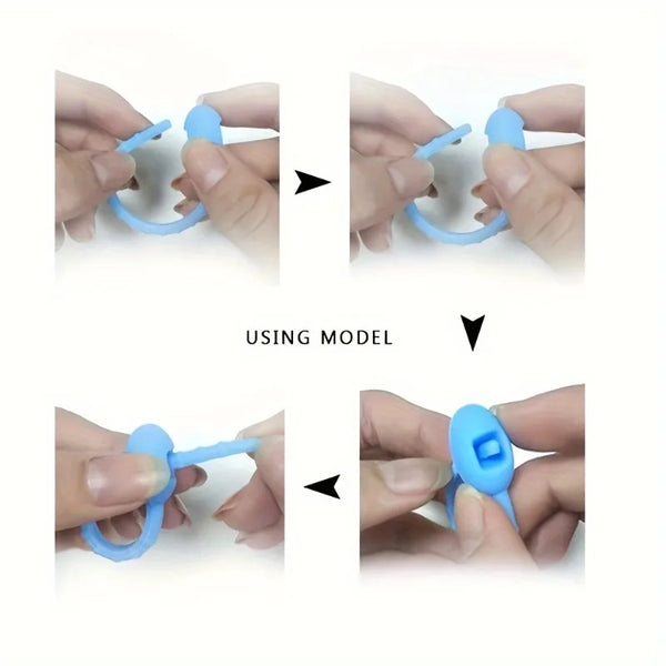 5/10pcs Silicone Reusable Cable Wire Organizer Winder Storage Holder Bag Ties Cord Tie Twist Multifunctional Bag Clip manager