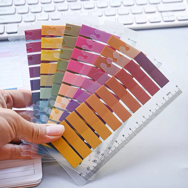 200-3600Sheets Transparent Index Creative Memo Pads Office School Stationery Self-Adhesive Stickers Posted It Sticky Note Pads