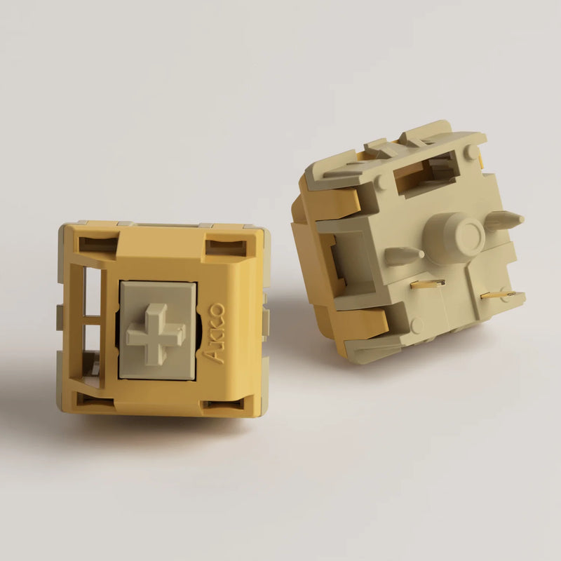 Akko Bittersweet Switch 5-Pin 48gf Muted Thocky Tactile Switch Factory Lubed Compatible with Cherry MX Mechanical Keyboard 45pcs