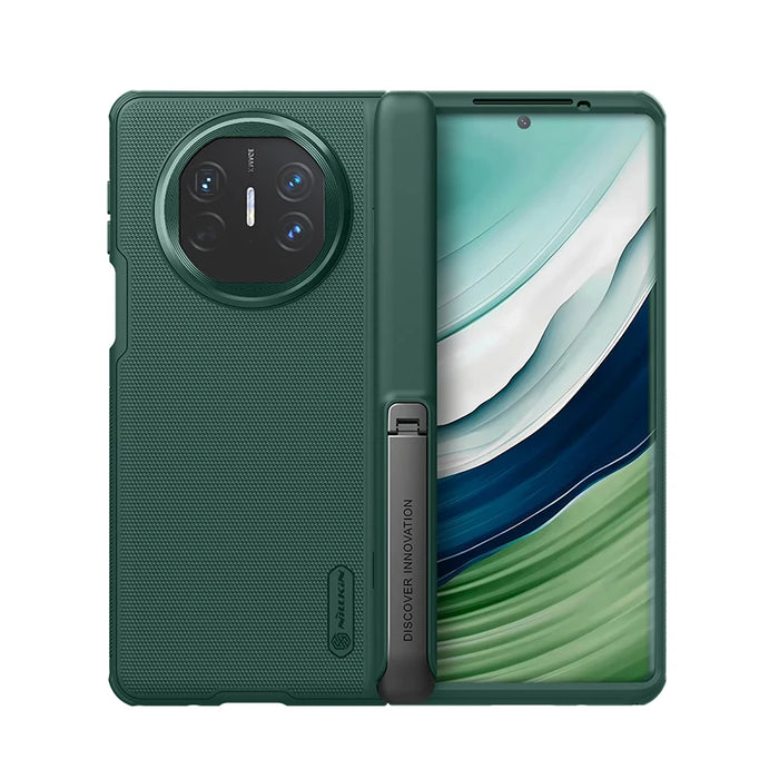 For Huawei Mate X5 Case NILLKIN Super Frosted Shield 180° Folding Back Cover Kickstand For Huawei Mate X 5 With Hidden Holder green For Huawei Mate X5
