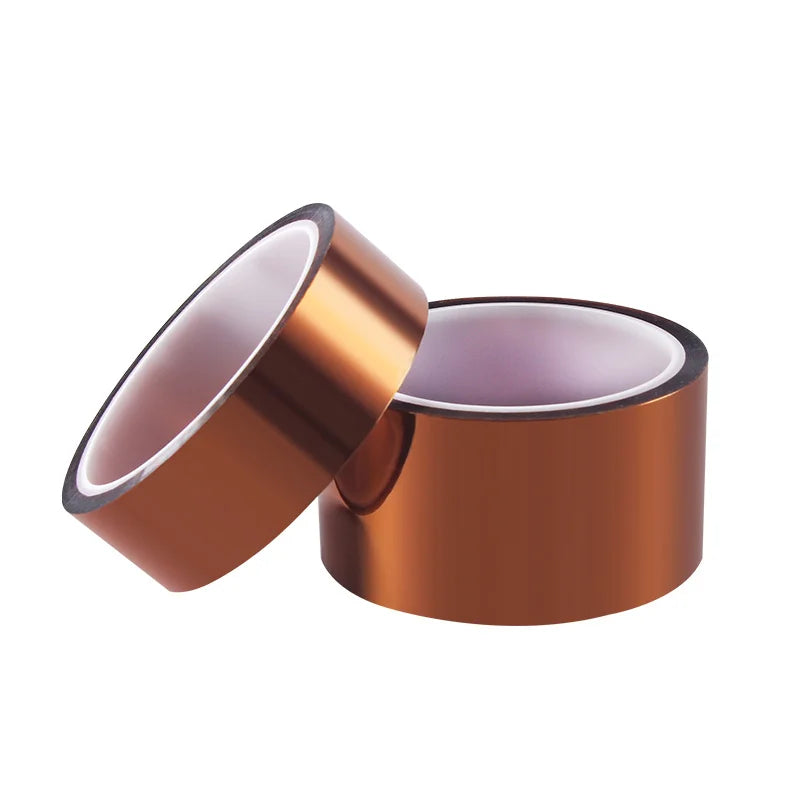 DIVEDEER 3D Printer Parts High Temperature Resistant Heat BGA Kapton Polyimide Insulating Thermal Insulation Adhesive Tape