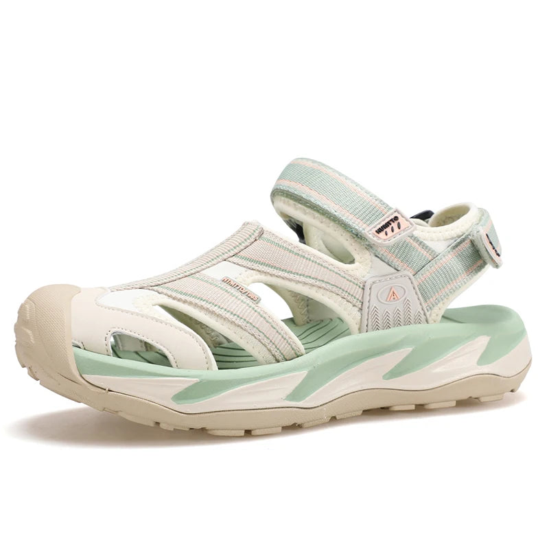 HUMTTO Summer Women Sandals Quick Dry Beach Shoes for Woman Breathable Ladies Luxury Designer Outdoor Sport Aqua Sneakers Womens