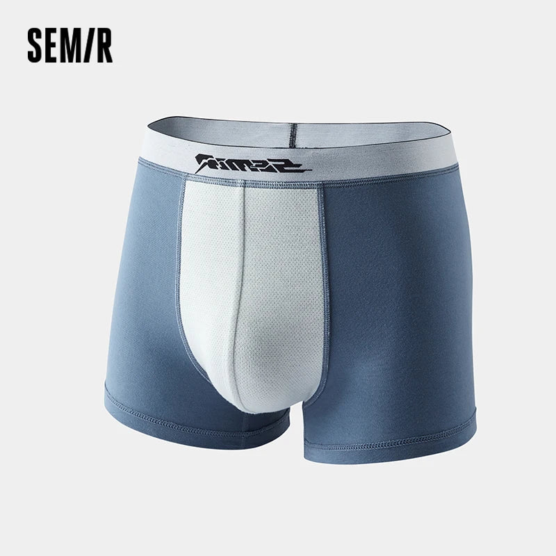 Semir Cotton Briefs Underwear Men 2025 Set 3Pieces Soft Comfortable Elastic Stretch Classic Daily