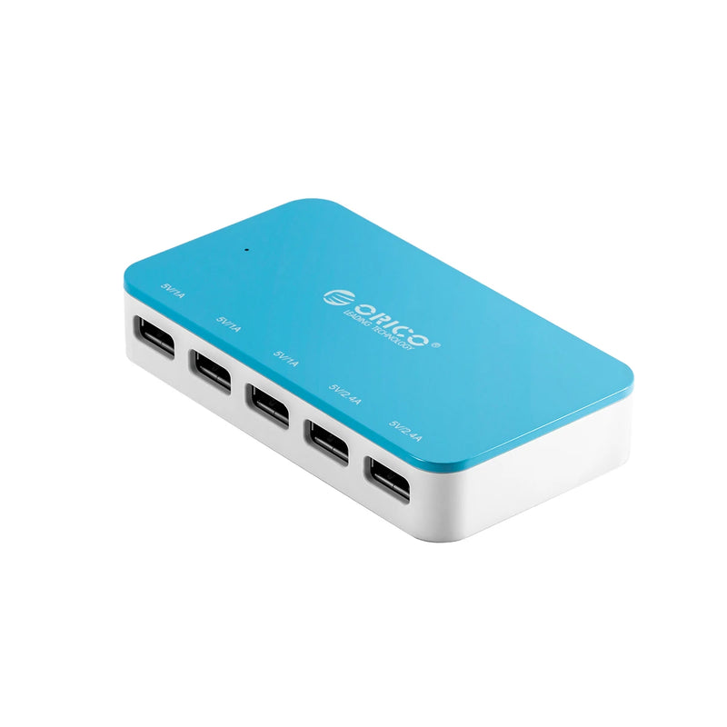 ORICO Desktop USB Charger Series Multi-port USB Charging Dock for iPhone Samsung Xiaomi Huawei Home Office Desk Charger Station