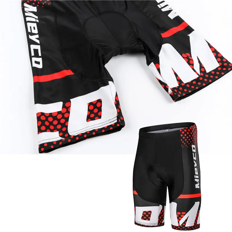 Men's 5D Gel Pad Cycling Shorts Coolmax Summer Moisture Wicking MTB Bicycle Riding Tights Ropa Ciclismo