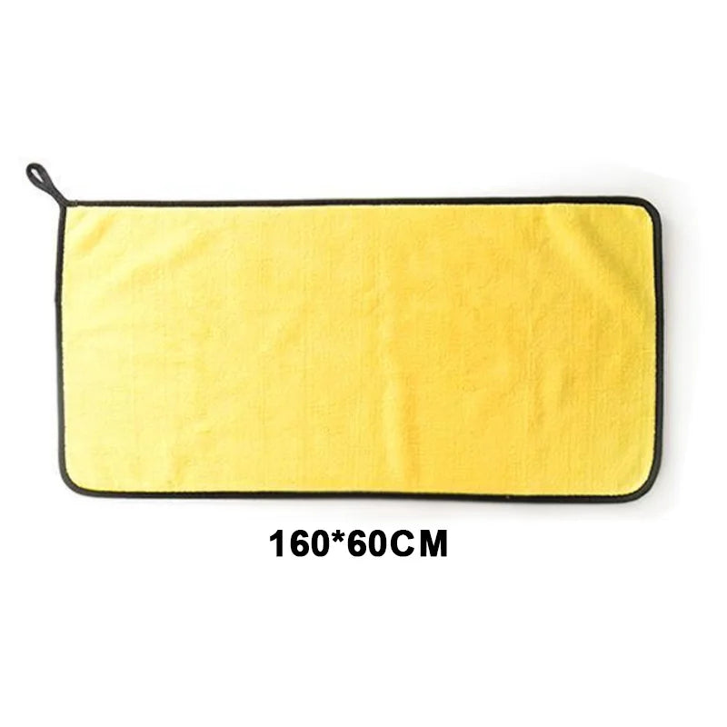 SEAMETAL 1/2/5PCS Car Microfiber Cleaning Towel Premium Car Detailing Fast Drying Microfiber Towel Wash Towels Clean Accessories