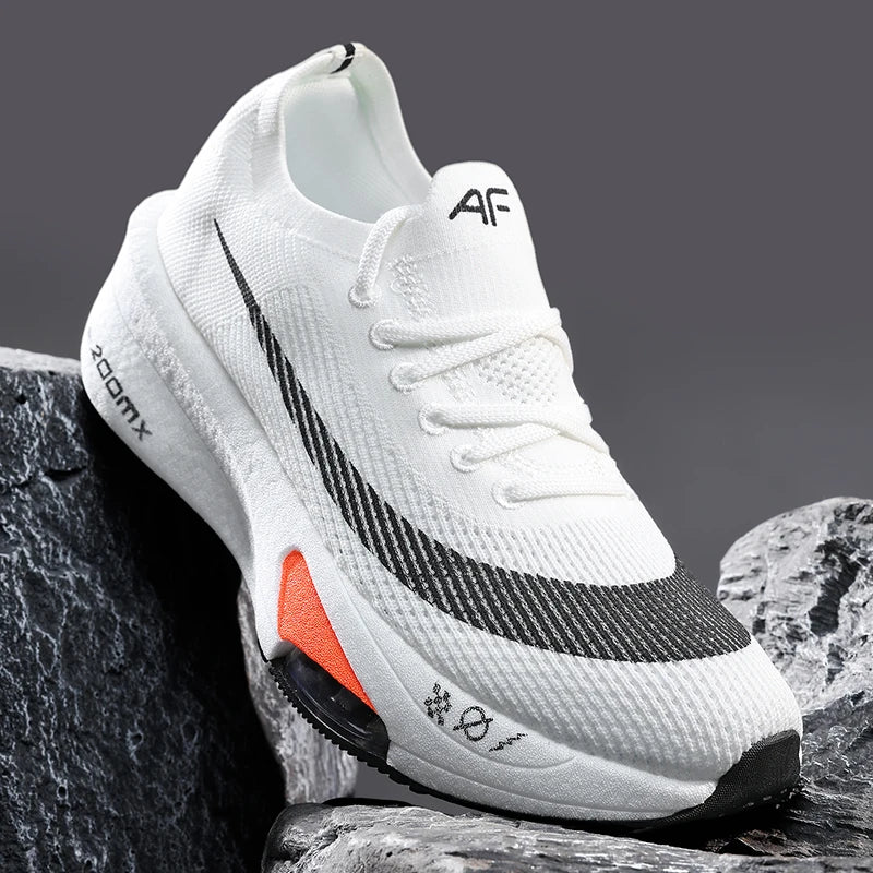 Mens Casual Sports Shoes 2025 New Mesh Breathable Anti Slip Height Increasing Multi-color All Season Running Sneakers for Man