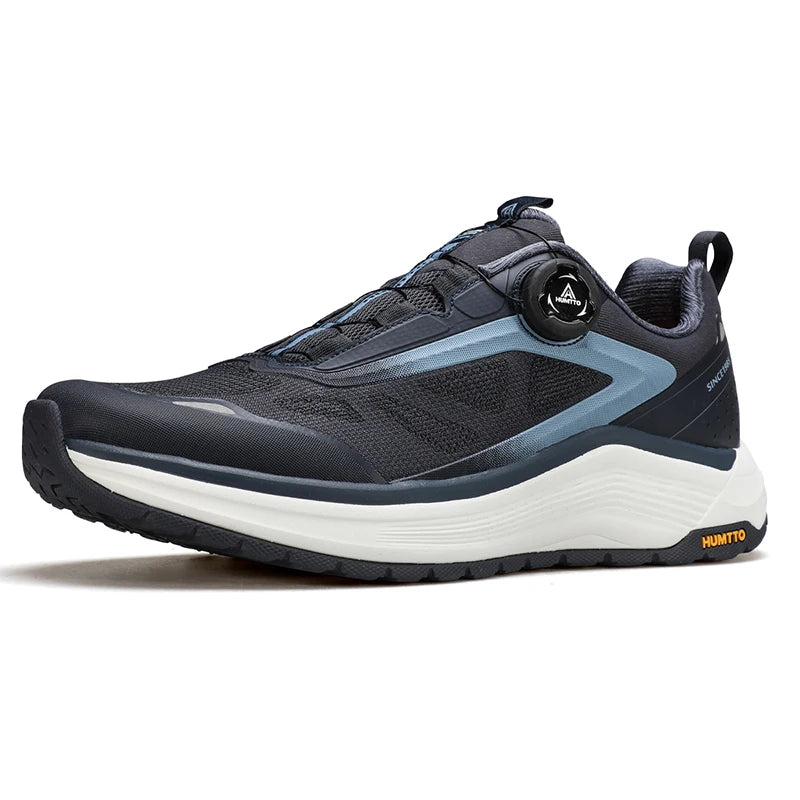 HUMTTO Running Shoes Breathable Marathon Men's Sports Shoes Cushioning Black Sneakers for Man Luxury Designer Gym Men Trainers
