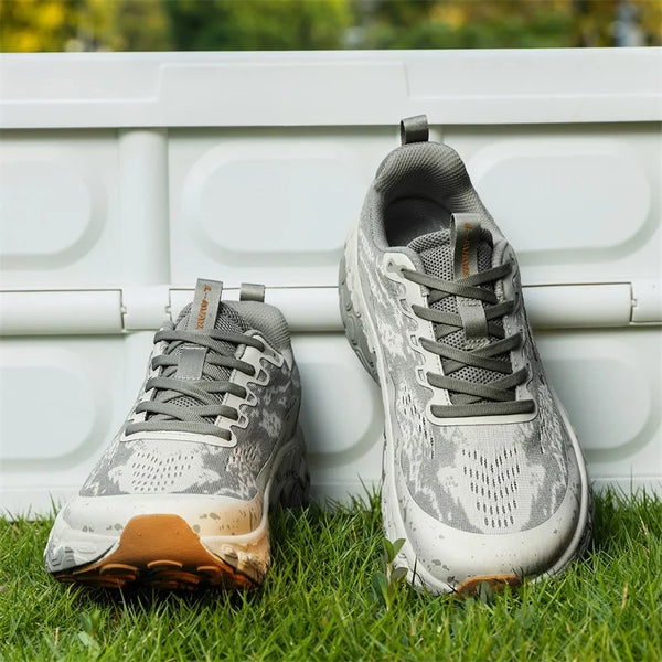 Men Women Wide Toe Box Casual Sneakers Breathable Mesh Cushion Platform Shoes Lightweight Wide Fit Athletic Walking Sport Shoes