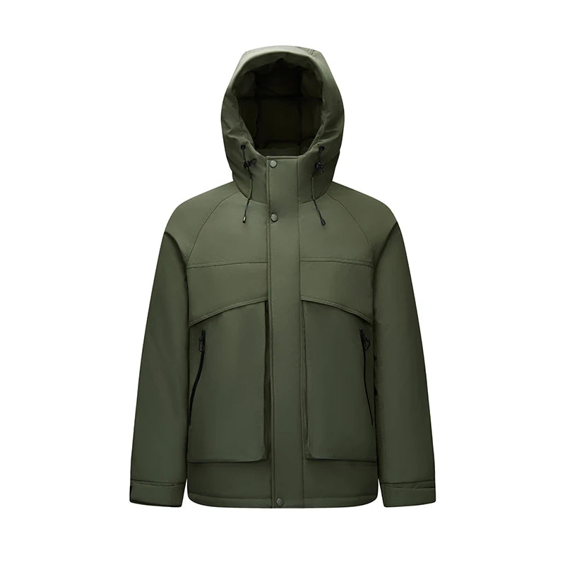 Semir Men Down Jacket Waterproof Windproof Stain Resistant Urban Workwear Style Outdoor Protection 2026 Winter Cold Weather