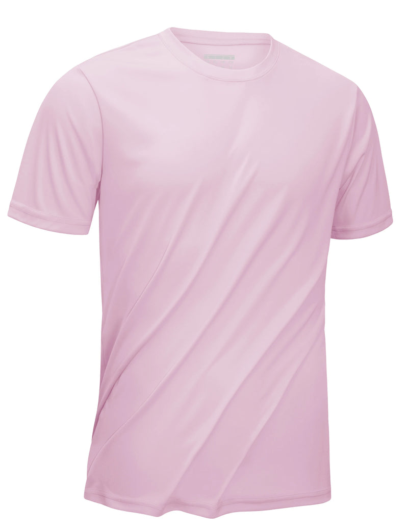 TACVASEN UPF 50+ Summer Performance T-shirts Mens Sun Protection Tee Shirts Gym Sports Athletic Running Swim Casual T-shirt Tops