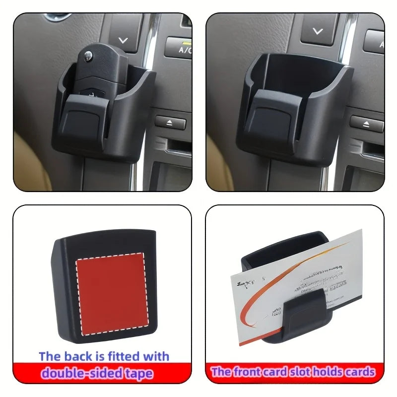 A Storage Box for Car Keys, Cards, And Remote Controls, Designed for The Dashboard And Console of Vehicles.