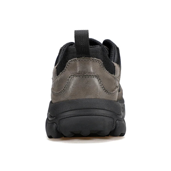 HUMTTO Hiking Shoes Men Genuine Leather Men's Sports Shoes Non-slip Winter Outdoor Safety Sneakers Breathable Trekking for Boots