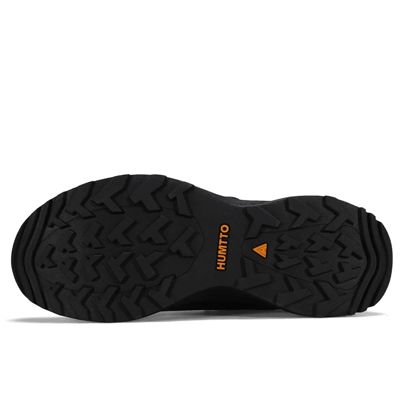 HUMTTO Hiking Shoes Winter Camping Men's Sports Shoes for Men Breathable Trekking Boots Man 2024 Leather Outdoor Safety Sneakers