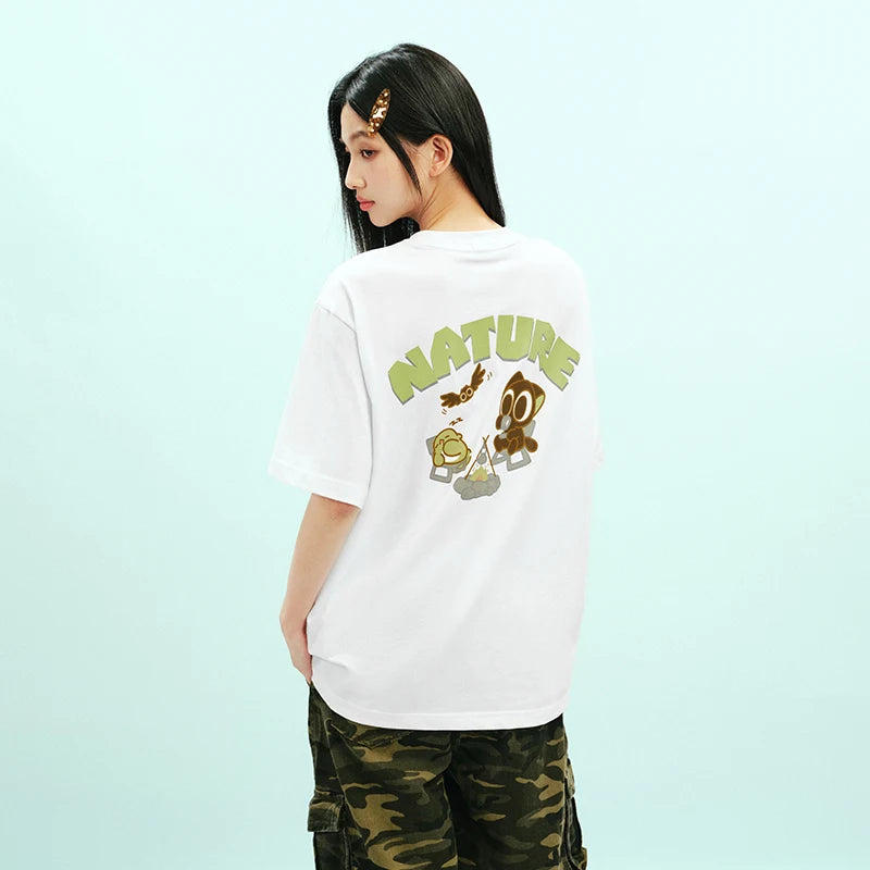 Semir Men Tshirt Comfortable Crew Neck Knit Short Sleeve Fun Graphic Print Summer 2026 Trendy Everyday Style Top