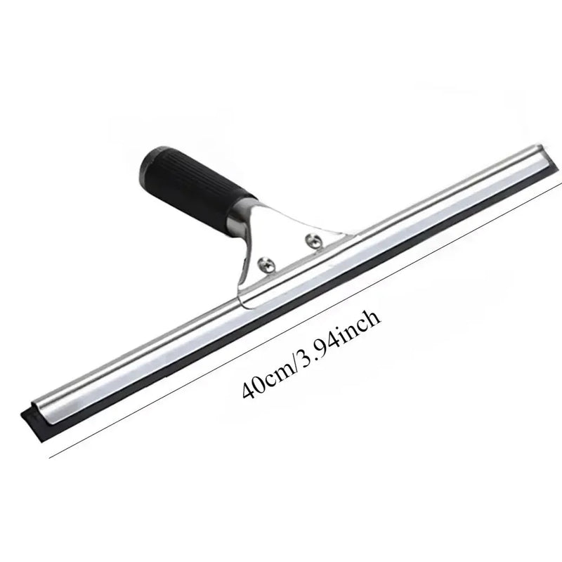 SEAMETAL Car Glass Cleaning Scraper Auto Window Water Wiper Glass Squeegee 25/35/40cm Rubber Blade for Car Home Cleaning Tools