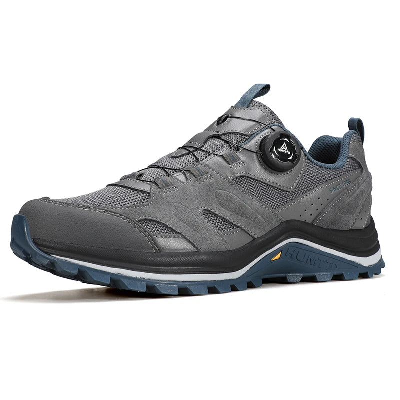 HUMTTO Shoes for Men Outdoor Luxury Designer Sneakers Breathable Sports Hiking Shoes Mens Trekking Climbing Non-slip Man Boots