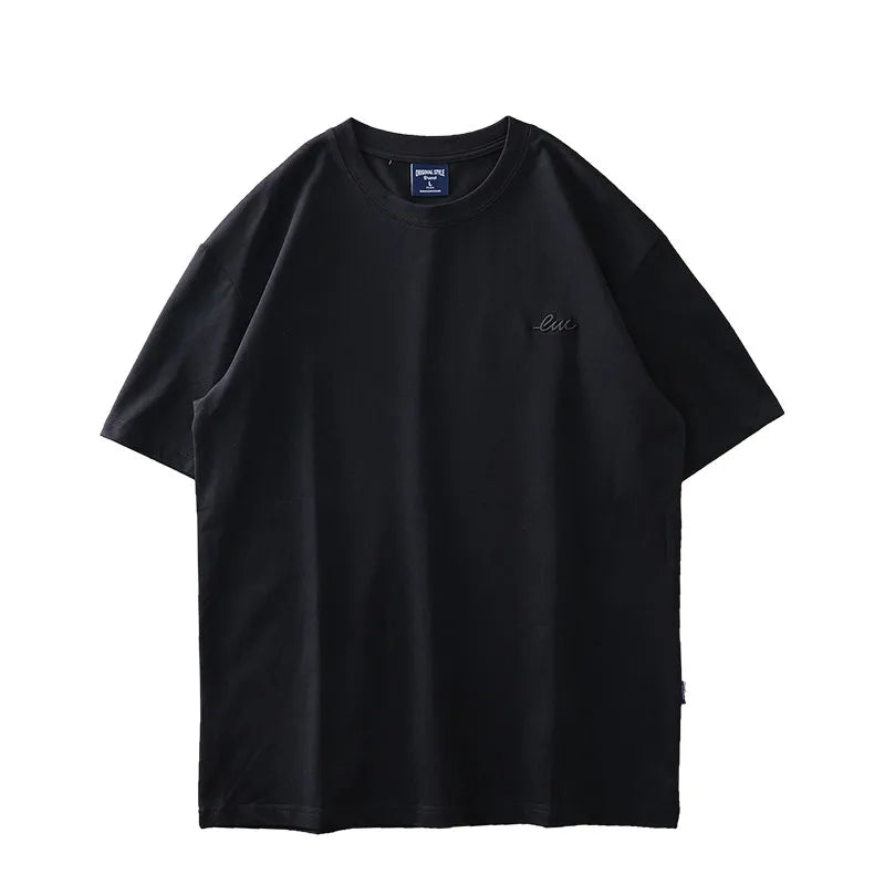 DUKEEN Men's Sorona Cool Touch Quick-Dry T-Shirt - Summer Short Sleeve with Embroidered Lettering and Premium Feel