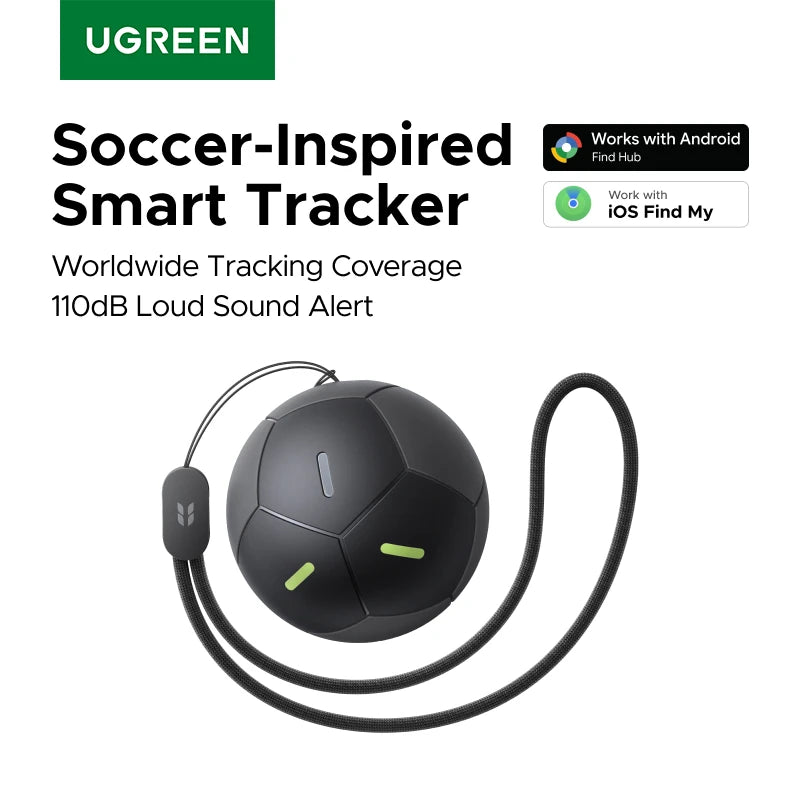 UGREEN FineTrack Mini Duo 2‑in‑1 Tracker, Smart Bluetooth Item Locator Tag For Apple Find My (iOS) & Find Hub App (Android)