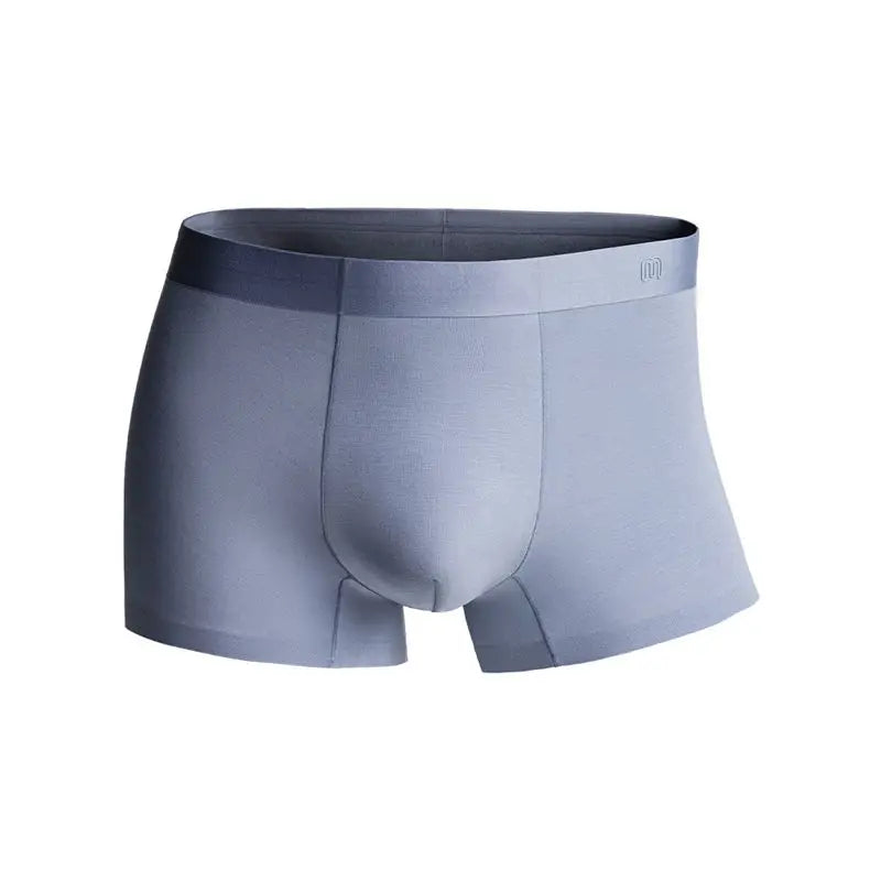 Maden Men's three-piece Modal 7A Anti-Bacterial Boxer Briefs Breathable Solid Color Underpants Stretch Large Comfortable Trunks