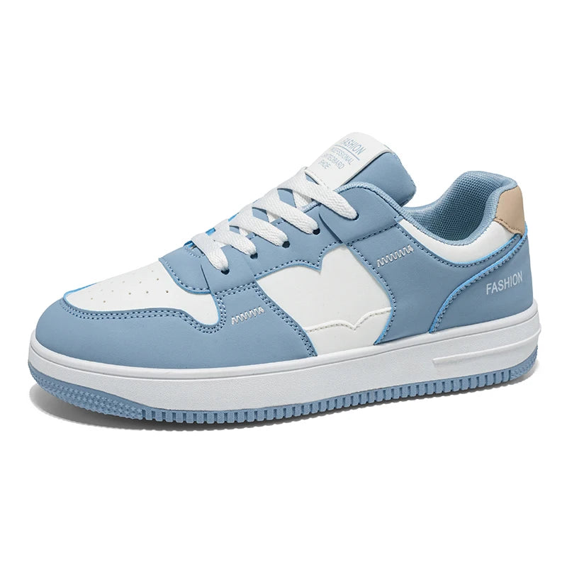 Men's Casual Shoes Four Seasons Soft-Sole Anti-Slip Outdoor Walking Shoes Fashion Youth Breathable Light Flat Sports Board Shoes