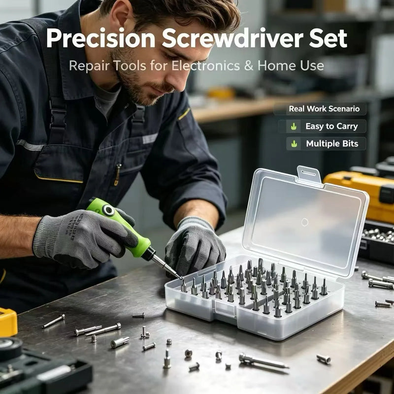 32 In One Multifunctional Manual Screwdriver, Mobile Phone Computer Product Maintenance and Disassembly Tool Set