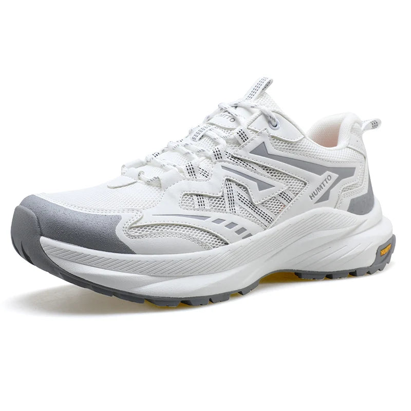 HUMTTO Trail Shoes for Man Breathable Sneakers Jogging Running Shoes Brand Men's Luxury Designer Sports Walking Casual Trainers