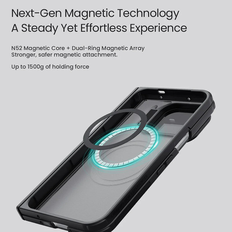 NILLKIN For Google Pixel 11 Pro Fold Magsafe Case Frosted Shield Pro Magnetic Wireless Charging Back Cover For Pixel 11 Pro Fold