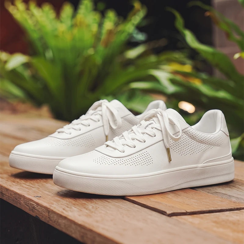 Men's Versatile Casual Shoes Four Seasons Breathable Light Soft-sole Anti-slip Comfort Youth Outdoor Walking Sports Board Shoes